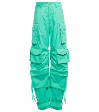 The Attico Fern cotton canvas cargo pants | Thumbnail 1 The Attico Fern cotton canvas cargo pants | Thumbnail 1