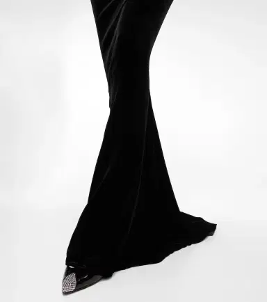 Alessandra Rich Embellished velvet gown | Thumbnail 4 Alessandra Rich Embellished velvet gown | Thumbnail 4