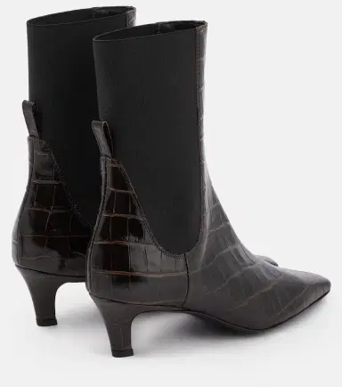 TOTEME Croc-effect leather ankle boots | Thumbnail 5 TOTEME Croc-effect leather ankle boots | Thumbnail 5