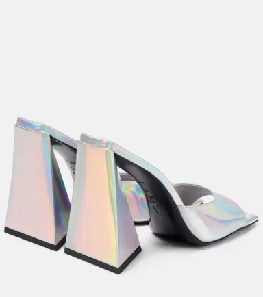 The Attico Devon metallic leather mules | Thumbnail 5 The Attico Devon metallic leather mules | Thumbnail 5