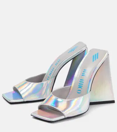 The Attico Devon metallic leather mules | Thumbnail 7 The Attico Devon metallic leather mules | Thumbnail 7