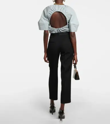 Jil Sander Tailored straight wool pants | Thumbnail 3 Jil Sander Tailored straight wool pants | Thumbnail 3