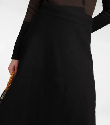 Jil Sander Virgin wool midi skirt | Thumbnail 3 Jil Sander Virgin wool midi skirt | Thumbnail 3