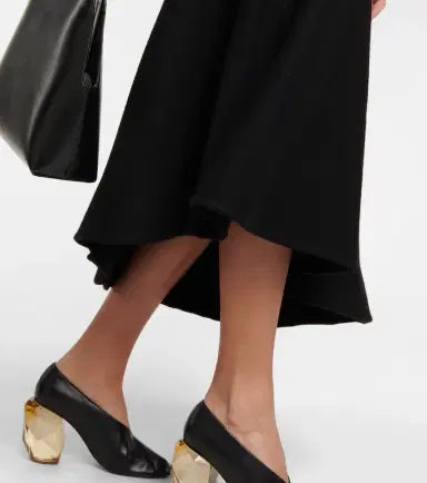 Jil Sander Virgin wool midi skirt | Thumbnail 4 Jil Sander Virgin wool midi skirt | Thumbnail 4