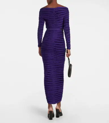 Alaïa Alaïa Off-shoulder cinched top | Thumbnail 4 Alaïa Alaïa Off-shoulder cinched top | Thumbnail 4