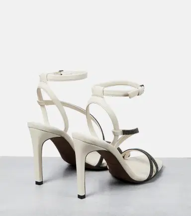 Brunello Cucinelli Embellished leather sandals | Thumbnail 5 Brunello Cucinelli Embellished leather sandals | Thumbnail 5