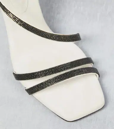 Brunello Cucinelli Embellished leather sandals | Thumbnail 6 Brunello Cucinelli Embellished leather sandals | Thumbnail 6