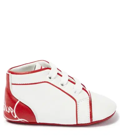 Christian Louboutin Kids Baby Funnyto leather sneakers | Thumbnail 4 Christian Louboutin Kids Baby Funnyto leather sneakers | Thumbnail 4