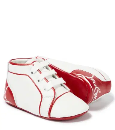 Christian Louboutin Kids Baby Funnyto leather sneakers | Thumbnail 5 Christian Louboutin Kids Baby Funnyto leather sneakers | Thumbnail 5