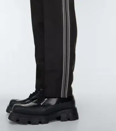 Prada Mohair and wool logo pants | Thumbnail 2 Prada Mohair and wool logo pants | Thumbnail 2