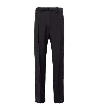 Prada Mohair and wool logo pants | Thumbnail 1 Prada Mohair and wool logo pants | Thumbnail 1