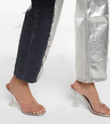 Frame Pieced mid-rise straight jeans | Thumbnail 4 Frame Pieced mid-rise straight jeans | Thumbnail 4