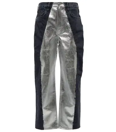 Frame Pieced mid-rise straight jeans | Thumbnail 1 Frame Pieced mid-rise straight jeans | Thumbnail 1