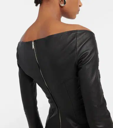 Dion Lee Hinge-seam leather bustier top | Thumbnail 3 Dion Lee Hinge-seam leather bustier top | Thumbnail 3