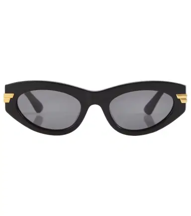 Bottega Veneta Classic oval sunglasses | Thumbnail 1 Bottega Veneta Classic oval sunglasses | Thumbnail 1