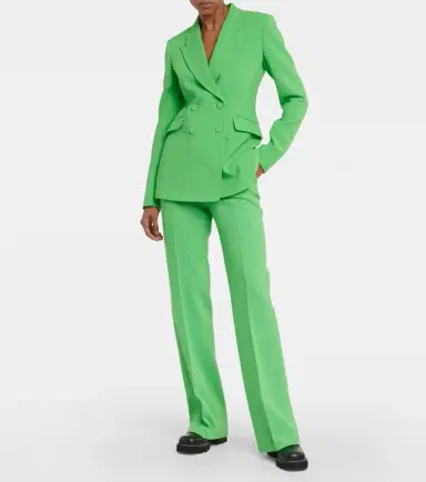 Gabriela Hearst Vesta high-rise wide-leg virgin wool pants | Thumbnail 2 Gabriela Hearst Vesta high-rise wide-leg virgin wool pants | Thumbnail 2