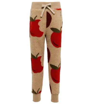 JW Anderson Printed fleece sweatpants | Thumbnail 1 JW Anderson Printed fleece sweatpants | Thumbnail 1