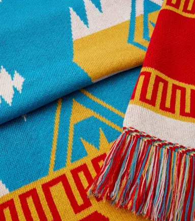 Alanui Icon jacquard wool throw | Thumbnail 4 Alanui Icon jacquard wool throw | Thumbnail 4