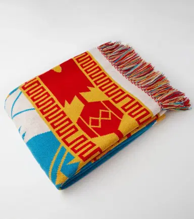 Alanui Icon jacquard wool throw | Thumbnail 5 Alanui Icon jacquard wool throw | Thumbnail 5
