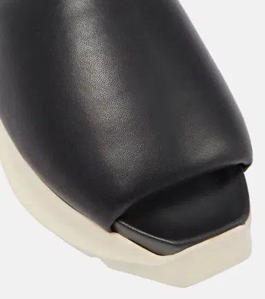 Rick Owens Leather slides | Thumbnail 7 Rick Owens Leather slides | Thumbnail 7