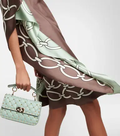 Valentino Chain-print silk kaftan dress | Thumbnail 2 Valentino Chain-print silk kaftan dress | Thumbnail 2
