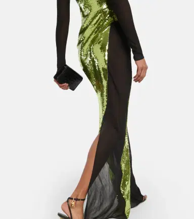 Tom Ford Liquid sequin and tulle gown | Thumbnail 3 Tom Ford Liquid sequin and tulle gown | Thumbnail 3