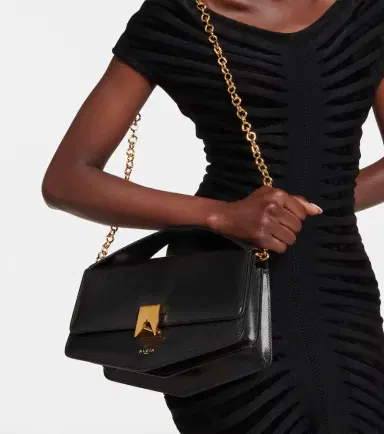 Alaïa Alaïa Le Papa Medium leather crossbody bag | Thumbnail 2 Alaïa Alaïa Le Papa Medium leather crossbody bag | Thumbnail 2