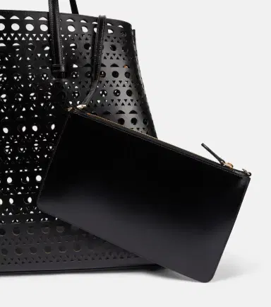 Alaïa Alaïa Mina 50 Large leather tote bag | Thumbnail 2 Alaïa Alaïa Mina 50 Large leather tote bag | Thumbnail 2