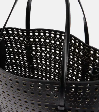 Alaïa Alaïa Mina 50 Large leather tote bag | Thumbnail 3 Alaïa Alaïa Mina 50 Large leather tote bag | Thumbnail 3