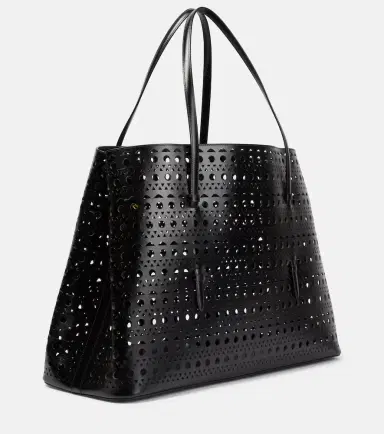 Alaïa Alaïa Mina 50 Large leather tote bag | Thumbnail 4 Alaïa Alaïa Mina 50 Large leather tote bag | Thumbnail 4
