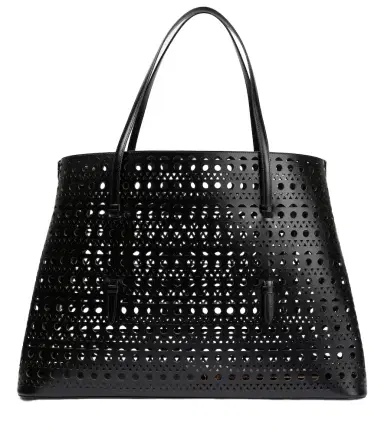 Alaïa Alaïa Mina 50 Large leather tote bag | Thumbnail 1 Alaïa Alaïa Mina 50 Large leather tote bag | Thumbnail 1