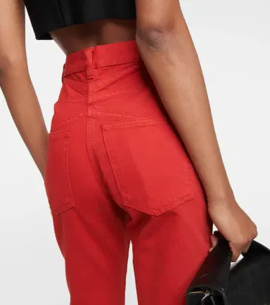 Alaia Alaïa High-rise bootcut jeans | Thumbnail 2 Alaia Alaïa High-rise bootcut jeans | Thumbnail 2