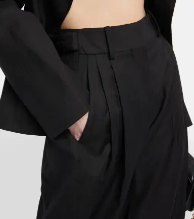 Alaïa Alaïa Herringbone tapered wool pants | Thumbnail 6 Alaïa Alaïa Herringbone tapered wool pants | Thumbnail 6