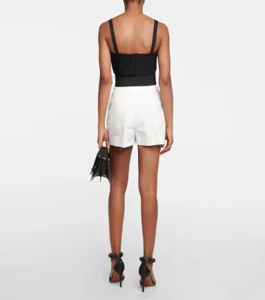 Alaia Alaïa Belted high-rise shorts | Thumbnail 2 Alaia Alaïa Belted high-rise shorts | Thumbnail 2