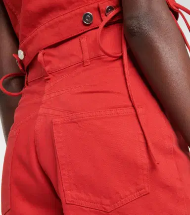 Alaïa Alaïa High-rise cotton shorts | Thumbnail 5 Alaïa Alaïa High-rise cotton shorts | Thumbnail 5
