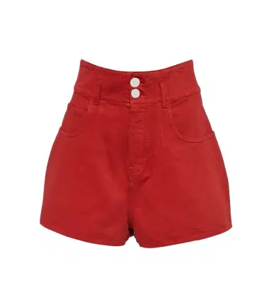 Alaïa Alaïa High-rise cotton shorts | Thumbnail 1 Alaïa Alaïa High-rise cotton shorts | Thumbnail 1
