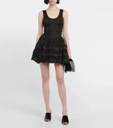 Alaïa Alaïa Crinoline wool-blend minidress | Thumbnail 2 Alaïa Alaïa Crinoline wool-blend minidress | Thumbnail 2