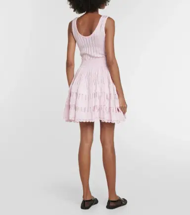 Alaïa Alaïa Crinoline minidress | Thumbnail 3 Alaïa Alaïa Crinoline minidress | Thumbnail 3
