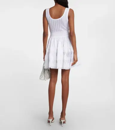 Alaia Alaïa Crinoline minidress | Thumbnail 4 Alaia Alaïa Crinoline minidress | Thumbnail 4