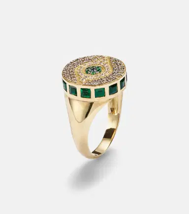 Ileana Makri Dawn Candy 18kt gold ring with diamonds and gemstones | Thumbnail 2 Ileana Makri Dawn Candy 18kt gold ring with diamonds and gemstones | Thumbnail 2