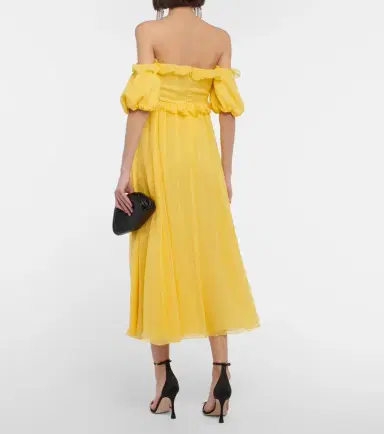 Giambattista Valli Off-the-shoulder silk gown | Thumbnail 2 Giambattista Valli Off-the-shoulder silk gown | Thumbnail 2