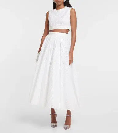 Giambattista Valli Macramé midi skirt | Thumbnail 4 Giambattista Valli Macramé midi skirt | Thumbnail 4