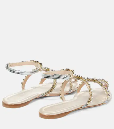 Giambattista Valli Maharani embellished leather sandals | Thumbnail 5 Giambattista Valli Maharani embellished leather sandals | Thumbnail 5