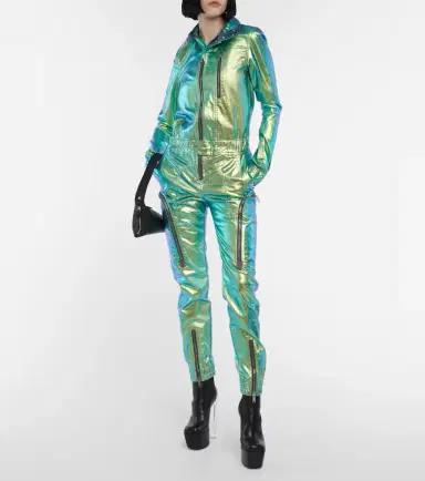 Rick Owens Iridescent slim-leg jumpsuit | Thumbnail 3 Rick Owens Iridescent slim-leg jumpsuit | Thumbnail 3