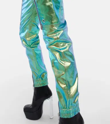 Rick Owens Iridescent slim-leg jumpsuit | Thumbnail 5 Rick Owens Iridescent slim-leg jumpsuit | Thumbnail 5