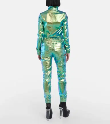 Rick Owens Iridescent slim-leg jumpsuit | Thumbnail 6 Rick Owens Iridescent slim-leg jumpsuit | Thumbnail 6