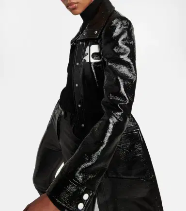 Courreges Courrèges Logo cotton-blend trench coat | Thumbnail 5 Courreges Courrèges Logo cotton-blend trench coat | Thumbnail 5