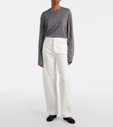 Toteme Mid-rise straight jeans | Thumbnail 7 Toteme Mid-rise straight jeans | Thumbnail 7