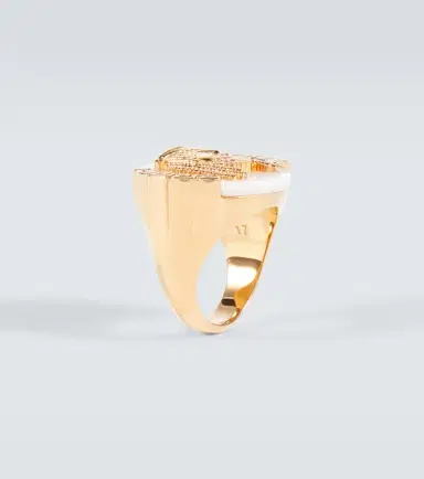 Versace La Maschera signet ring | Thumbnail 4 Versace La Maschera signet ring | Thumbnail 4