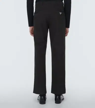 Prada Tailored straight-leg pants | Thumbnail 3 Prada Tailored straight-leg pants | Thumbnail 3